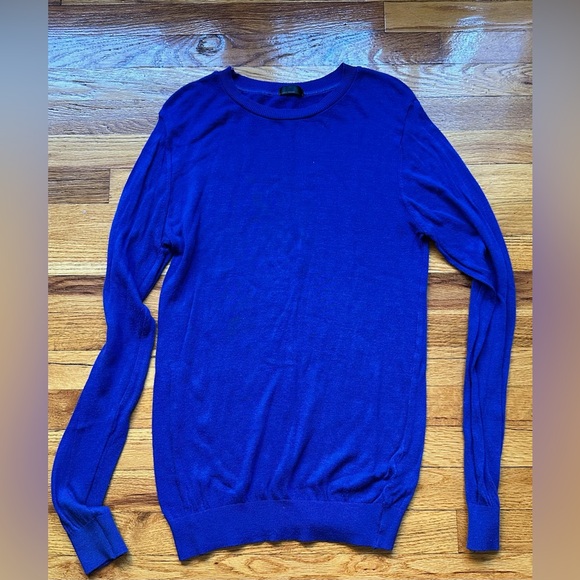 American Apparel Vibrant Blue Crewneck Sweater - Picture 1 of 3